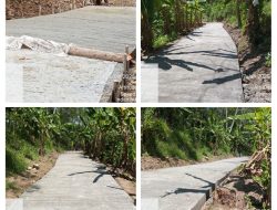 Sukses! Banprop 2024 di Desa Cigaronggong Cibalong Garut Wujudkan Jalan Rabat Beton