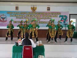 Peringati HUT Persit ke 79 Tahun 2025, Persit KCK Koorcabrem 062 Gelar Kegiatan Lomba Senam Kreasi