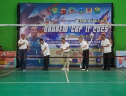 Semarak Open Turnamen Bulutangkis Danrem 062/Tn Cup II Se-Jawa Barat