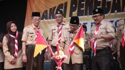 Kadispora Garut Buka Aksi Penegak ke-XIII Tingkat Nasional, Ajak Pramuka Bangun Bangsa Juara
