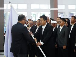 Bupati Garut Hadiri Pelantikan Pengurus KONI Kabupaten Garut Periode 2025-2029, Tekankan Soliditas dan Pelayanan Atlet