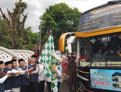 Jamaah Haji Garut Siap di berangkatkan : Hasil Uji Ramcek kelaikan Kendaraan tidak sesuai dan diperyanyakan.