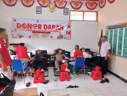 Semangat Kemanusiaan Mewarnai Aksi Donor Darah di Kecamatan Mekarmukti