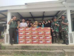 Korem 062/Tarumanagara Salurkan Bantuan Sosial ke Pondok Pesantren Binaan di Garut