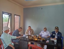 Monitoring dan Evaluasi di Desa Pakuon Berlangsung Lancar, Sekmat dan Kepala Desa Sampaikan Harapan