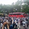 Bupati Garut Sambut Kepulangan Ratusan Jamaah Haji ; Insiden Pengunjung Kecopetan Terjadi.