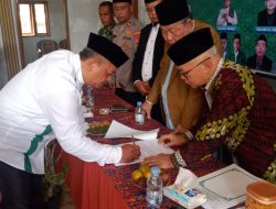 Pelantikan Pengurus MUI Desa se-Kecamatan Cibalong, Garut: Perkuat Akidah Ahlussunnah wal Jama’ah di Tingkat Desa