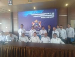 MUKAB Kadin III Garut Di Gelar : H. Ir. Rajab Prilyadi Calon Tunggal terpilih secara Aklamasi