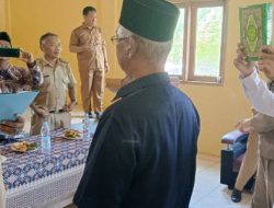 Pelantikan PJS Desa Karyasari Disambut Antusias Tokoh Masyarakat