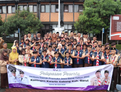 Wabup Garut Lepas 32 Peserta Jambore Daerah Pramuka Jabar 2025