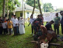 Korem 062/TN Berbagi Berkah Idul Adha, Sembelih 35 Hewan Kurban untuk Masyarakat