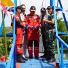 Danrem 062/TN Hadiri Peresmian Jembatan Gantung Cikaso Penghubung Dua Desa