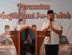Danrem 062/TN Hadiri Peresmian Masjid Jami As Sa’adah di Kabupaten Garut