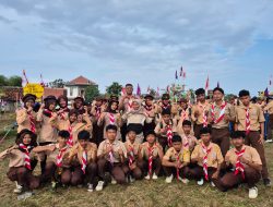 30 Anggota Pramuka SMK Bina Bhakti Mekarmukti Ikuti Jambore dan Raimuna Kwartir Ranting Mekarmukti