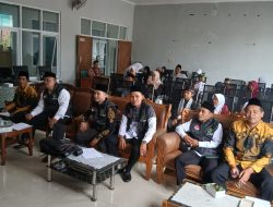 KUA Cibalong Gelar Rapat dan Lomba Pidato Sambut HUT ke-80 RI
