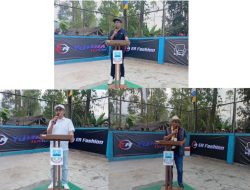 Turnamen Bola Voli “Pangauban Open Lokal Garut Sapi Cup” Resmi Dibuka di Desa Pangauban