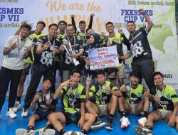 SMK Bina Bhakti Mekarmukti Torehkan Sejarah Baru Runner-up II Bola Voli FKKSMKS Cup VII Kabupaten Garut, Harumkan Nama Garut Selatan