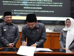 Bupati Garut Sampaikan Nota Raperda APBD 2026 dalam Rapat Paripurna DPRD