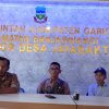Pembinaan Administrasi Perangkat Desa Jaya Bakti oleh Sekmat Banjar Wangi
