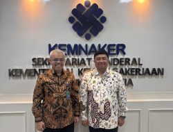 Bupati Garut Bahas Peningkatan Penyerapan Tenaga Kerja dengan Kemnaker RI